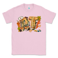 Bubblegum Pink fall rt Classic Tee - CowGirlArtShop