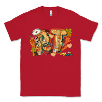 Red fall rt Classic Tee - CowGirlArtShop