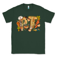 Sports Green fall rt Classic Tee - CowGirlArtShop