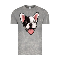 Cloud Rock French Bulldog Vintage Tee - Jasminsmagicworld