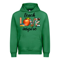 Emerald teach love inspıre Urban Hoodie - JahusDesignShop