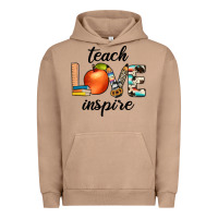 Pigment Burro teach love inspıre Urban Hoodie - JahusDesignShop