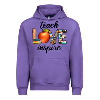 Tulip teach love inspıre Urban Hoodie - JahusDesignShop