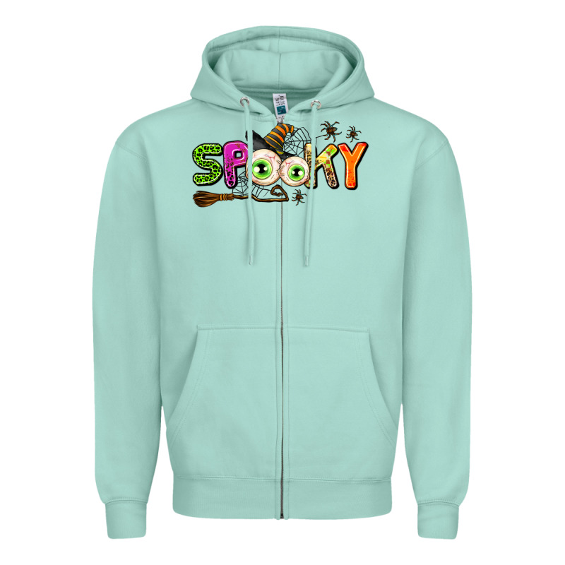 Spooky Zipper Hoodie by AdoDesignShop | Teevron