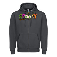 Smoke spooky Zipper Hoodie - AdoDesignShop