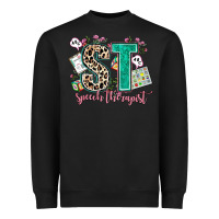 Black speech therapist Heavyweight Sweatshirt - AdoDesignShop