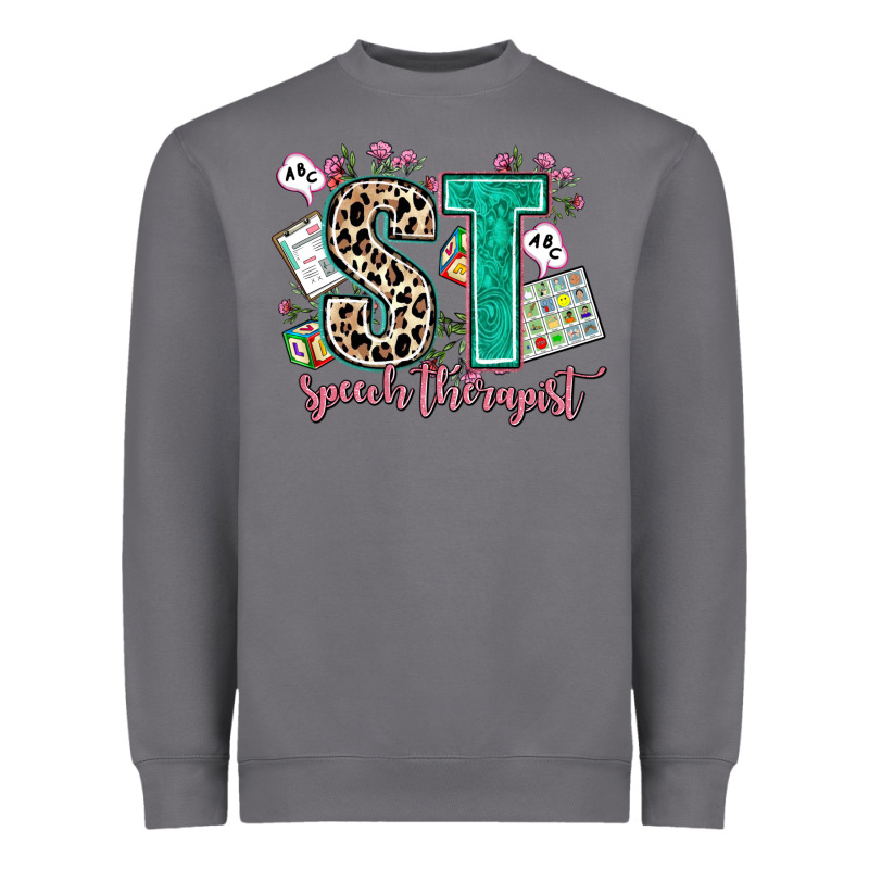 Speech Therapist Heavyweight Sweatshirt by AdoDesignShop | Teevron
