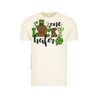 Vintage Arctic St. Patrick's Day One lucky Heifer Vintage Tee - OliviaCreatesArt