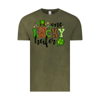 Vintage Olive St. Patrick's Day One lucky Heifer Vintage Tee - OliviaCreatesArt