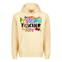 Pina Colada Preschool Teacher Life Premium Hoodie - LillyAllenDesigns