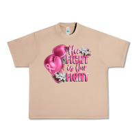 Her Fight Is Our Fight Breast Cancer Awareness Urban Heavy Tee | Teevron