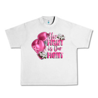 Lunar Rock her fight is our fight Breast cancer awareness Urban Heavy Tee - FaDigitalArtStudio