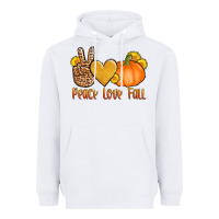 White peace love fall Heavyweight Hoodie - AdoDesignShop