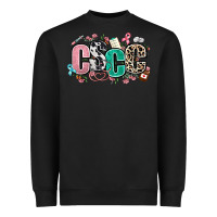 Black cscc Heavyweight Sweatshirt - AdoDesignShop