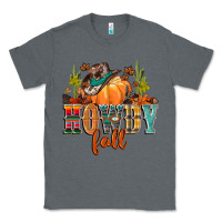 Charcoal Heather howdy fall Classic Tee - CowGirlArtShop