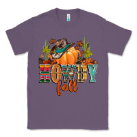 Lavender howdy fall Classic Tee - CowGirlArtShop