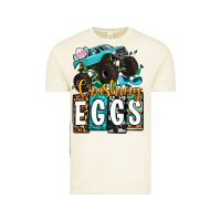 Vintage Arctic Easter Day Monster truck crushing eggs Vintage Tee - OliviaCreatesArt