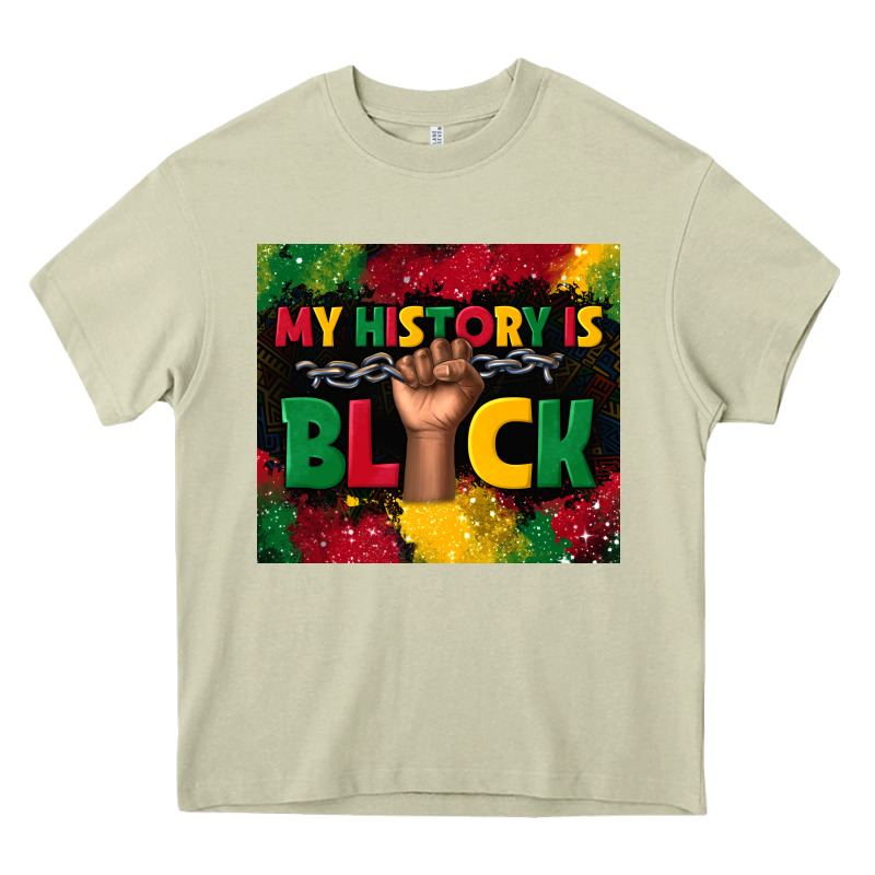My History Is Black Heavy Core Tee by TumblerDesignByShophia | Teevron