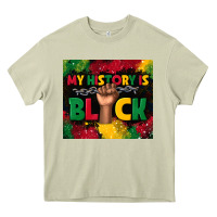 Mossy my history is black Heavy Core Tee - TumblerDesignByShophia