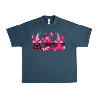 Midnight Navy breast cancer afro gnomies Urban Heavy Tee - FaDigitalArtStudio