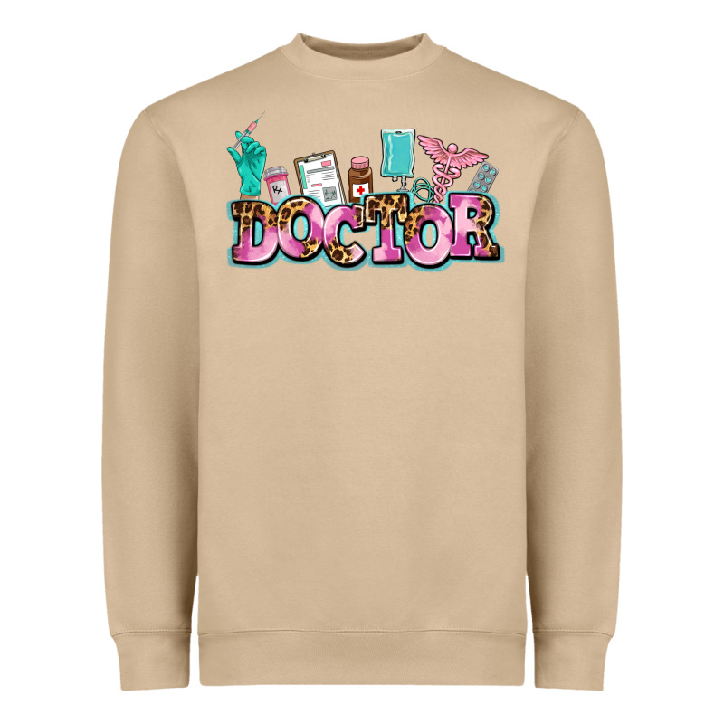 Doctor Heavyweight Sweatshirt by AdoDesignShop | Teevron