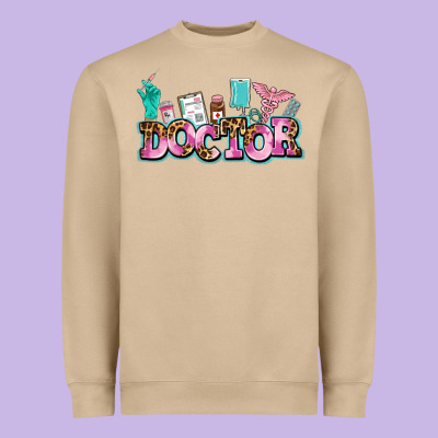 Doctor Heavyweight Sweatshirt Designed By Adodesignshop