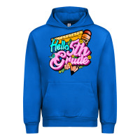 Cobalt hello 5th grade Urban Hoodie - JahusDesignShop
