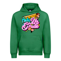 Emerald hello 5th grade Urban Hoodie - JahusDesignShop