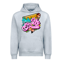 Heather Grey hello 5th grade Urban Hoodie - JahusDesignShop