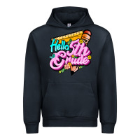 Navy hello 5th grade Urban Hoodie - JahusDesignShop