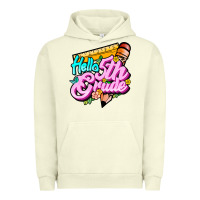 Pigment Pistachio hello 5th grade Urban Hoodie - JahusDesignShop