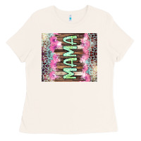 Bone Mama leopard Ladies Tee - CowGirlArtShop