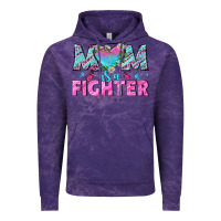 Cloud Purple Western Mom Is A Fighter Vintage Hoodie - BundleAndBundleShop