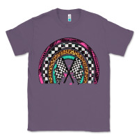 Lavender race leopard rainbow Classic Tee - Artiststas
