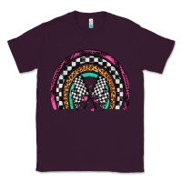 Plum race leopard rainbow Classic Tee - Artiststas