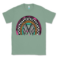 Sage race leopard rainbow Classic Tee - Artiststas