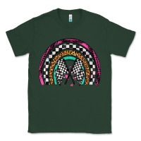 Sports Green race leopard rainbow Classic Tee - Artiststas
