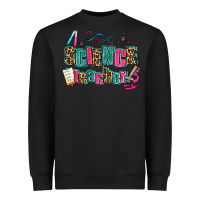 Black science teacher Heavyweight Sweatshirt - AdoDesignShop