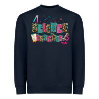 Navy science teacher Heavyweight Sweatshirt - AdoDesignShop