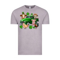 Vintage Zinc St. Patrick's farm animal truck Vintage Tee - OliviaCreatesArt