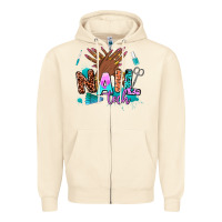 Sandshell nail tech Zipper Hoodie - AdoDesignShop