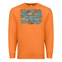 Carrot gemstone wood leopard background Premium Sweatshirt - AdoDesignShop