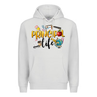 Dove Grey Principal Life Premium Hoodie - LillyAllenDesigns