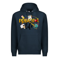 Navy Principal Life Premium Hoodie - LillyAllenDesigns