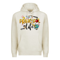 Oatmeal Heather Principal Life Premium Hoodie - LillyAllenDesigns