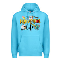 Ocean Blue Principal Life Premium Hoodie - LillyAllenDesigns