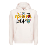 Pale Pink Principal Life Premium Hoodie - LillyAllenDesigns