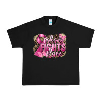 Black Nobody fights alone Cancer Urban Heavy Tee - FaDigitalArtStudio