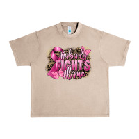 French Oak Nobody fights alone Cancer Urban Heavy Tee - FaDigitalArtStudio