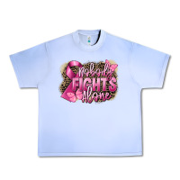 Grape Ice Nobody fights alone Cancer Urban Heavy Tee - FaDigitalArtStudio